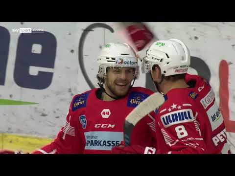 ICE Hockey League, 19. Runde: EC KAC - Vienna Capitals 4:5 OT