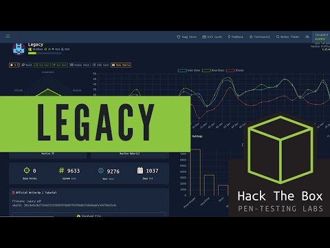 HackTheBox Walkthrough - Legacy