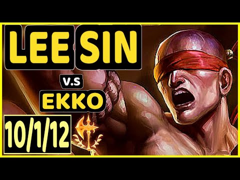 FREIRE (LEE SIN) vs EKKO - 10/1/12 KDA JUNGLE GAMEPLAY - BR Ranked GRANDMASTER