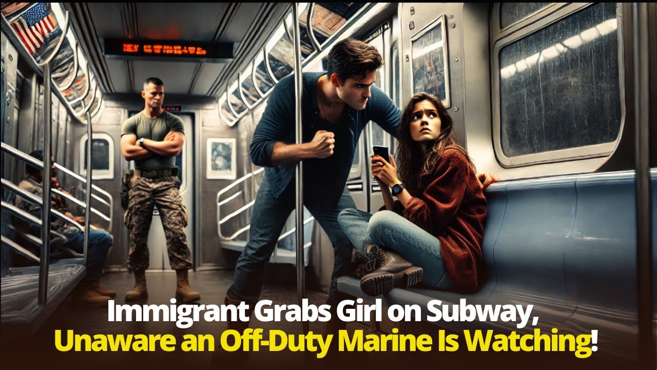 Immigrant Grabs Girl on Subway, Unaware an Off Duty Marine Is Watching