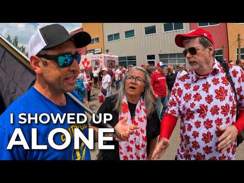 At a Forever Canada Rally I Was the Only Alberta Independence Supporter