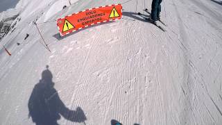 preview picture of video 'Sortie ski à Baqueira-Beret le 11/02/2015 gopro hero 4'