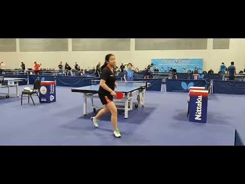 U13 Singles US Open Lucia Sun 3-1 Lost A-C