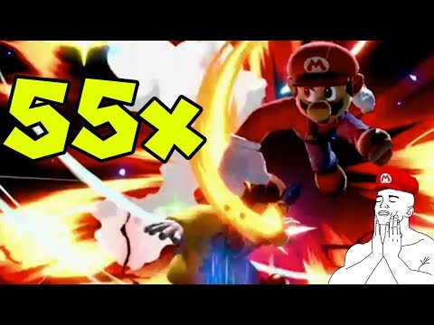 55 Satisfying Mario Dunks (SSBU)
