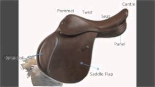 preview picture of video 'Parts of an English Saddle'