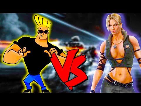 Sonya Blade Vs Johnny Bravo Army - Epic Battle - Mortal Kombat Costume Skin Mod