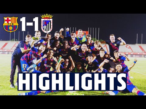 HIGHLIGHTS | Barça B defeat CD Badajoz on pens to reach play-off final!