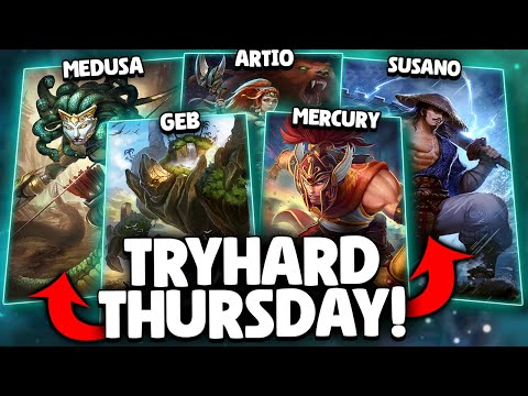 I PLAYED THE WEIRDEST GODS IN THIS WEEKS TRYHARD THURSDAY