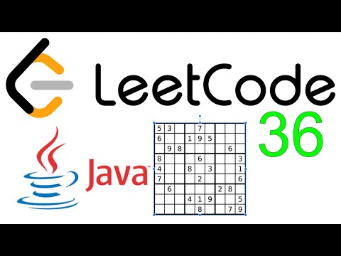 LeetCode 36 Valid Sudoku | Simple explanation