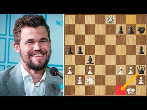 New Poison in the Marshall Attack! || Carlsen vs Ding || GCT Tata Steel Rapid (2019)