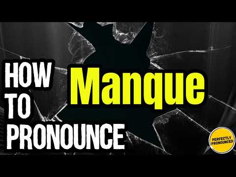 How To Pronounce Manqué? (CORRECTLY) Meaning & Pronunciation