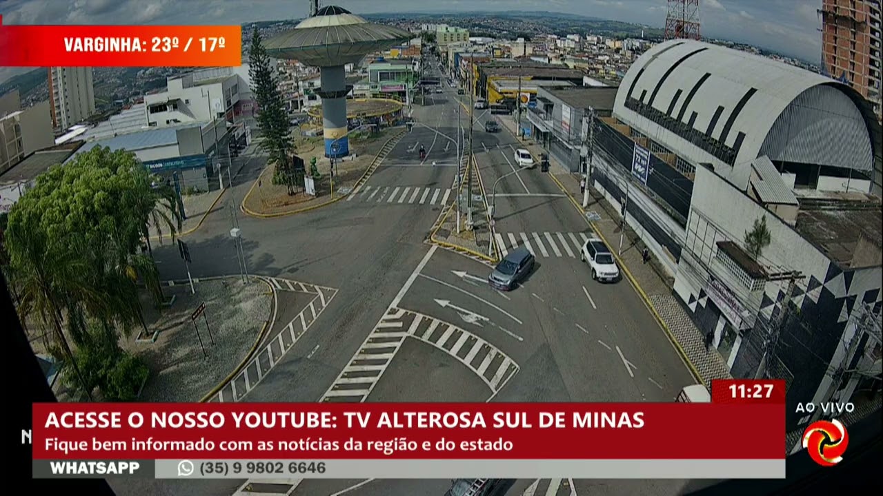 Tem alerta de chuva de granizo no Sul de Minas