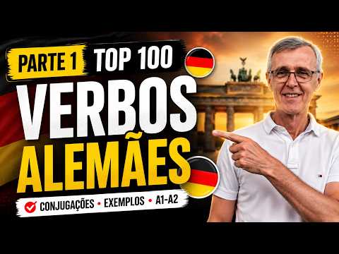 100 Verbos MAIS USADOS no Alemão | Parte 1 | Verbos 1-25