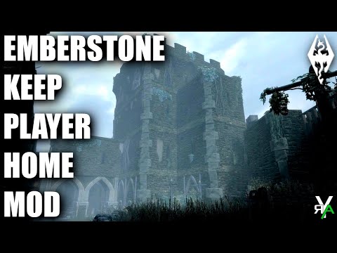 Xbox Skyrim SE: EMBERSTONE KEEP Player Home Mod Showcase
