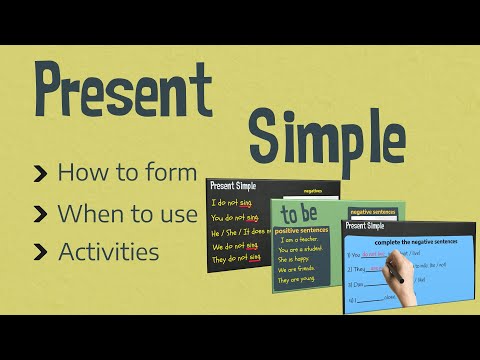 Present Simple Tense | Learn English | EasyTeaching