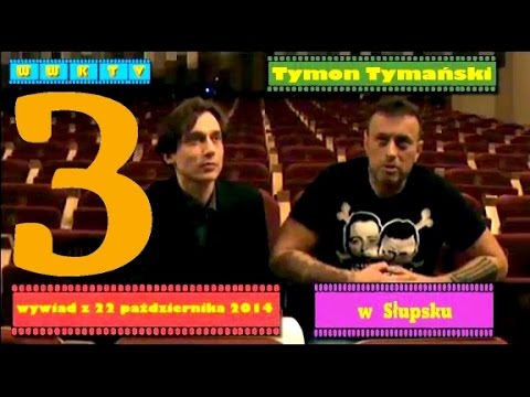 Tymon Tymański.Wywiad i koncert.Cz.3z4.Słupsk.22.10.2014.("Projekt Makaruk - Erotyki Ludowe")