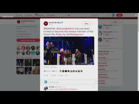 Kelsea Ballerini invited to become the newest member of the Grand Ole Opry