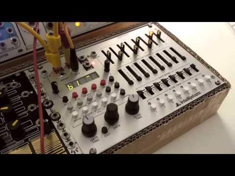 Intellijel Metropolis Eurorack Sequencer Demo