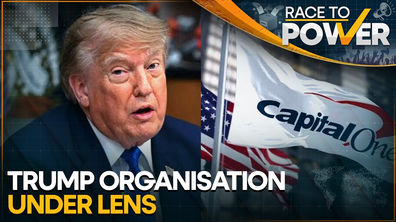 Capital One Claims Money Laundering By Trump Organisation | Race To Power | WION