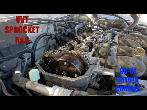 Quick VVT Sprocket Replacement 1998-2001 Toyota corolla
