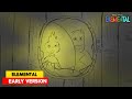 Elemental | The Early Version of Bubble Date | StoryBoards | 3D Animation Internships