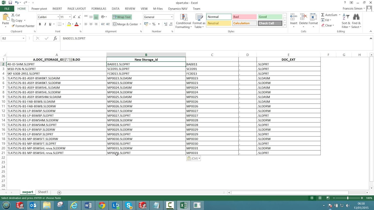 Batch reference update tool - CT Apps