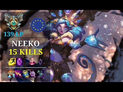 Neeko Top vs Vayne - 15 kills - Aśkér EUW Master (139 LP) Patch 11.3