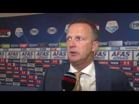 Van den Brom over AZ - sc Heerenveen