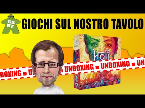 [Disinscatola] - 226 - Holi: Festival of Colors (unboxing) by fabiofiol