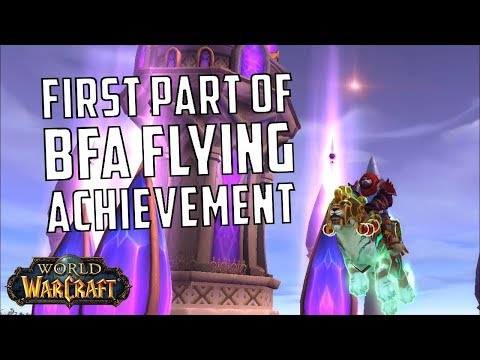 Battle For Azeroth.. Pathfinder/Flying Achievement Awesome Tracker