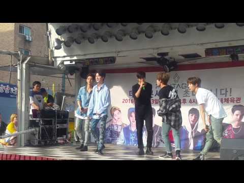 160709 Pentagon @ Hongdae - See you again cover
