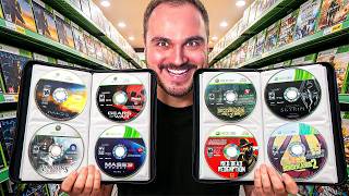 Comprei um PORTA-CD LOTADO de jogos de Xbox 360