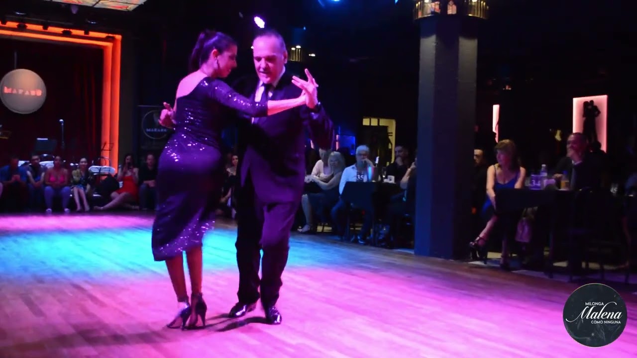 Video thumbnail for Roxana Suarez & Pancho Martinez Pey en Milonga Malena "COMO NINGUNA"!! 3/4