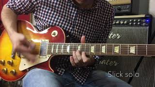 Video thumbnail for Throbak SLE-101 MXV in Gibson Les Paul 1958 Reissue - overdrive by aivnonline