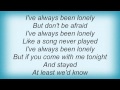 B.B. King - I've Always Been Lonely Lyrics_1