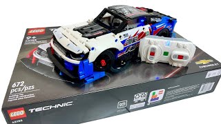 How to Build & Motorize LEGO Technic 42153 NASCAR Next Gen Chevrolet Camaro ZL1 Full RC Mod MOC (4K)