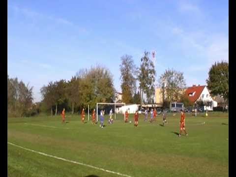 Jurand Barciany - GLKS Jonkowo trzecia bramka meczu Krzysztof Babiej, asysta Rafał Jaworski.avi