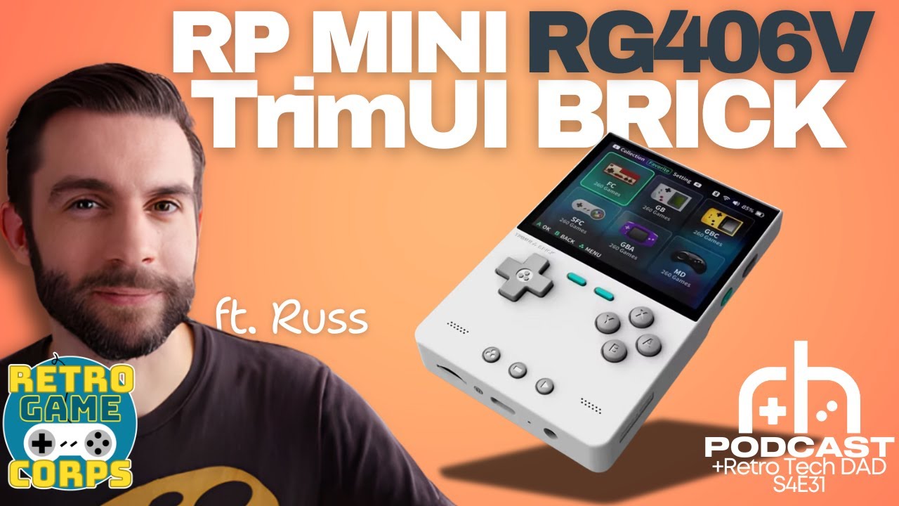 RG406V Hands-on, RP MINI Q+A & TrimUI BRICK (ft.@RetroGameCorps)