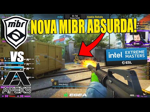 BOLTZ MOSTRA SPRAY PERFEITO E O NOVO AWP da MIBR É INSANO! MIBR vs Apeks Rebels | CSGO HIGHLIGHTS