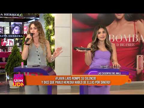 Un Día en el Mall - OCT 29 - 2/3 - FLAVIA LAOS DICE QUE PABLO HEREDIA HABLÓ DE ELLAS POR DINERO