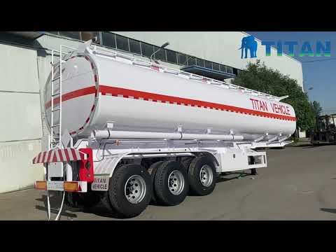 TITAN 38000 Litres Oil Tanker Trailer for Sale | How Much Does a Tanker Trailer Hold?