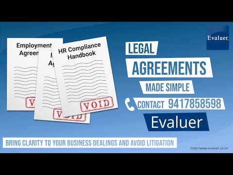 Legal agreements and contracts