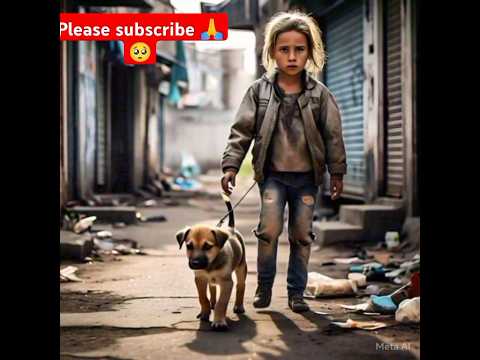 aqsa walk with sad puppy.#motivation #love #youtubeshorts