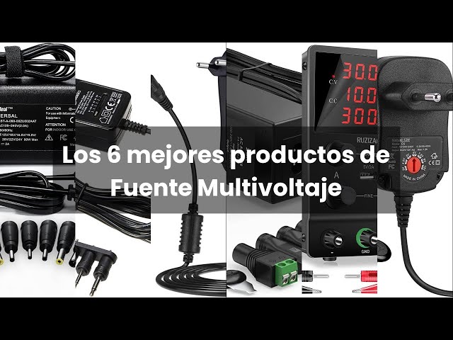 Vídeo relacionado con RUZIZAO Fuente de Alimentación Regulable 30V 10A DC Fuentes de Alimentación de Laboratorio Fuente de Alimentacion de Banco Ajustable Pantalla LED de 4 Dígitos (Negro 30V 10A)