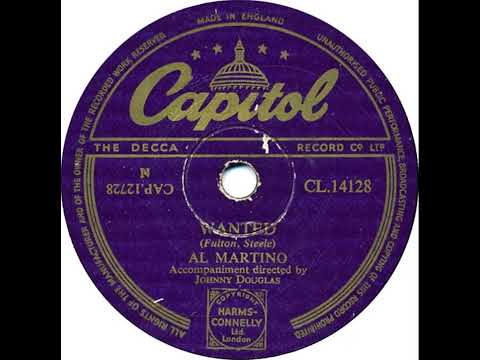 UK New Entry 1954 (35) Al Martino - Wanted