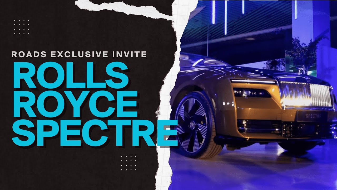 Roads Exclusive Invite: Rolls-Royce first ever EV 'Spectre' unveiled in Singapore