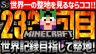【🔴Minecraft】目指せ世界記録！整地ノルマ達成するまで今夜も眠れない‼️～233回目～