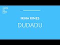Irina Rimes Dudadu Cântăcumine Karaoke