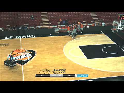 PRO A Espoirs. BC "Le Mans" 63 vs 80 BC "JL Bourg". 27/04/2019