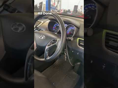 Hyundai Elantra Clock-spring Replacement